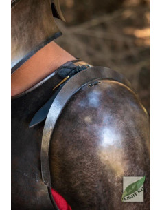 Spartan shoulder pads in polyurethane, Epic Armory 2