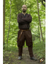 Brown medieval pants with laces, Epic Armory