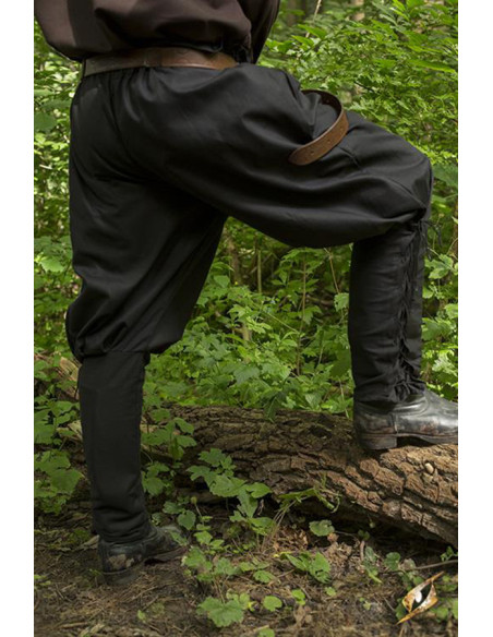 Black medieval pants with laces, Epic...