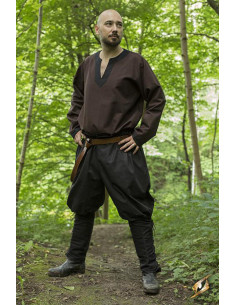 Black medieval pants with laces, Epic Armory 2