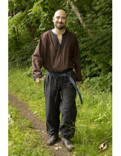 Basic medieval pants in black, Epic Armory 2