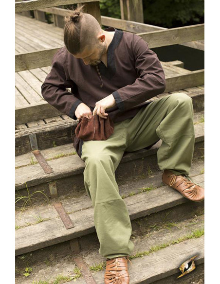 Basic medieval pants in green, Epic...