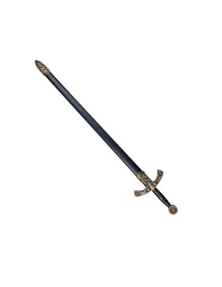 Templar knight sword used in the crusades (12th century)