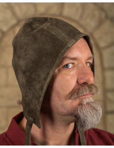 Martinus Medieval Peasant Crepe, Olive Green