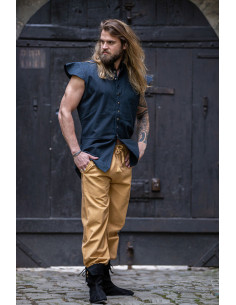 Classic Renaissance vest Charles model, blue color