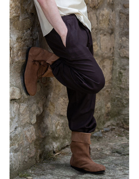 Dirk medieval pants, brown color