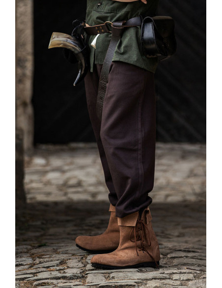 Dirk medieval pants, brown color
