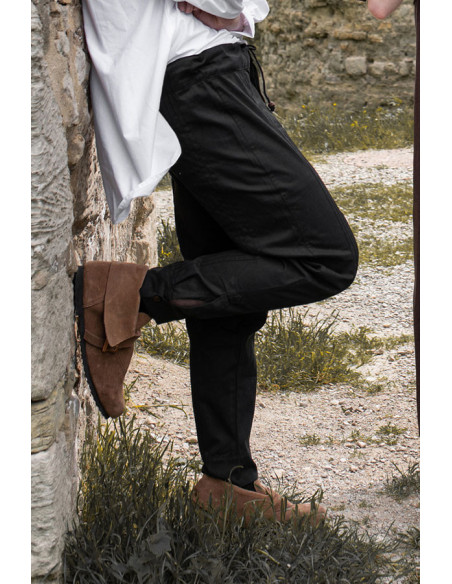 Eckart model wide capri pants, black...