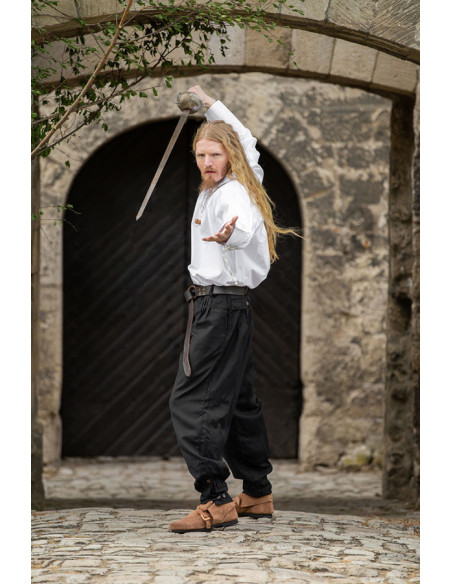 Eckart model wide capri pants, black...