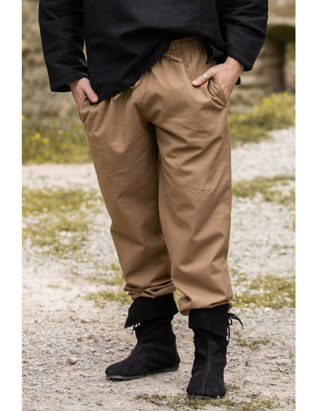 Arvo medieval trousers, sand brown color Arvo medieval trousers, sand brown color