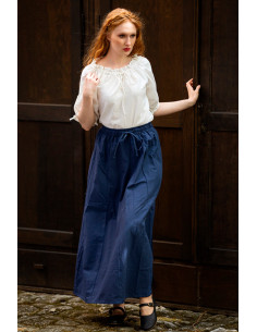 Medieval skirt Diana model, blue 2