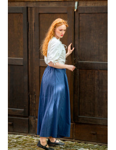 Medieval skirt Diana model, blue