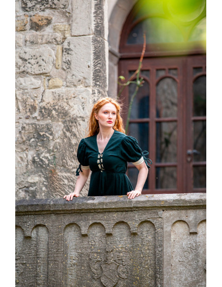 Medieval dress Denise with laces,...