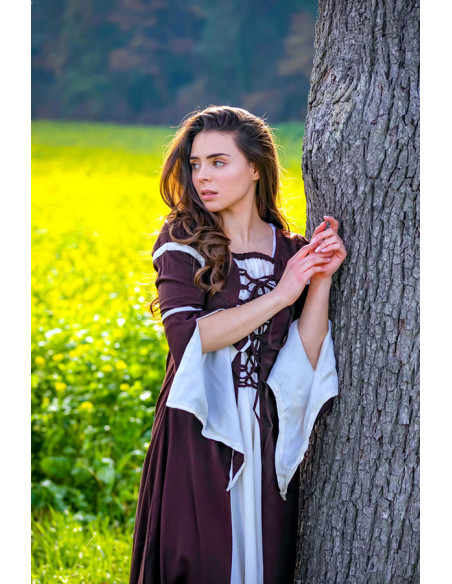 Medieval dress woman Larissa, natural... Medieval dress woman Larissa, natural...