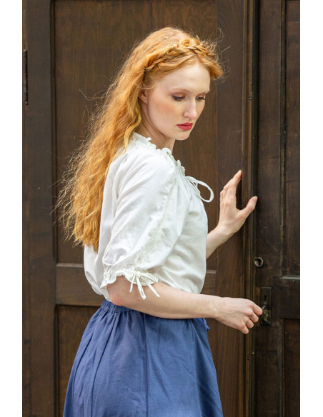 White medieval blouse ties White medieval blouse ties