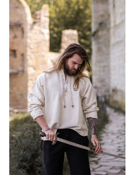 thick medieval shirt laces