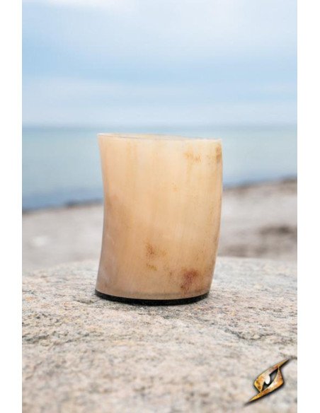 Antler merchant's cup, clear finish