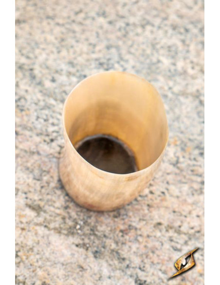 Antler merchant's cup, clear finish