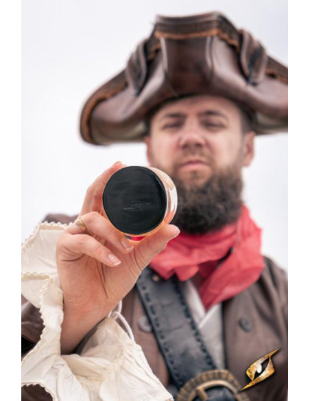 Antler merchant's cup, clear finish