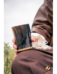 Antler Adventurer's Cup, dark finish