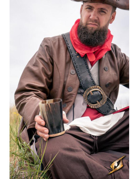 Antler Adventurer's Cup, dark finish