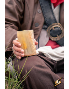 Antler adventurer's cup, clear finish