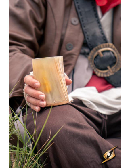 Antler adventurer's cup, clear finish