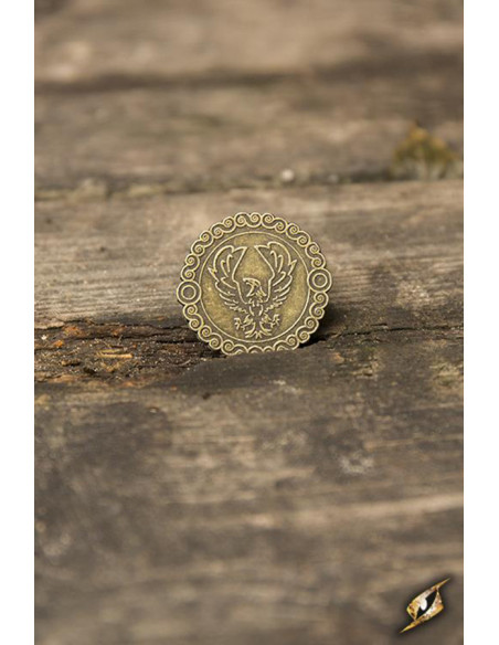 Set of 30 Eagle coins, copper color