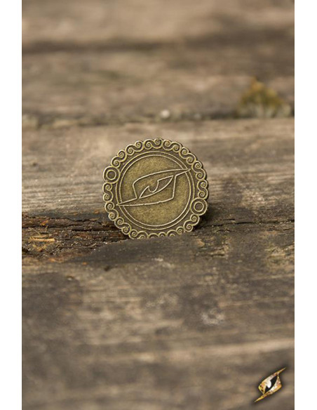 Set of 30 Eagle coins, copper color