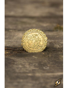 Set of 30 Dragon coins, gold color 2