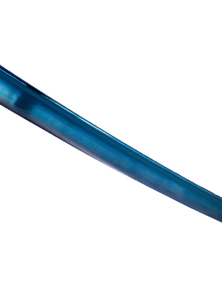 Blue basic practice katana with box