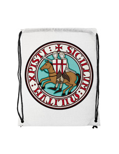 Drawstring backpack Knights Templar (34x42 cms.) 2