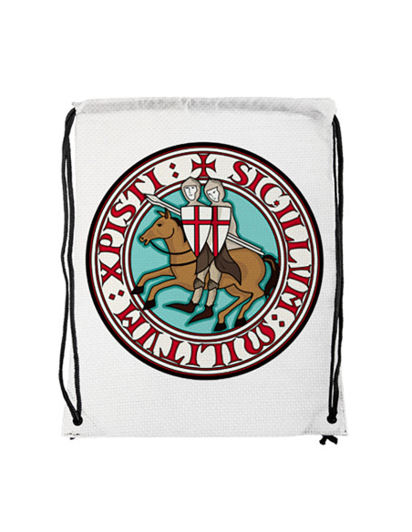Drawstring backpack Knights Templar... Drawstring backpack Knights Templar...