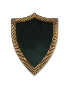 Wooden wall display for daggers, 50 x 65 cm.