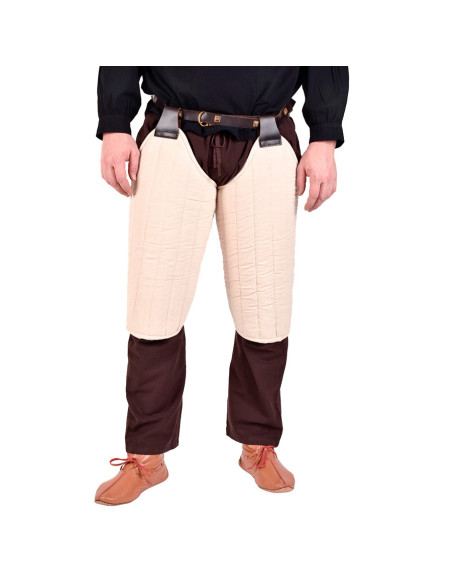 Gambeson-type padding on the legs,... Gambeson-type padding on the legs,...