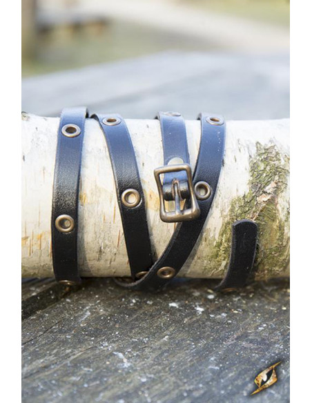 Multi strap bracelet in black...