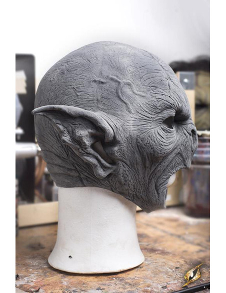 Orc Feral Fantasy Mask, Unpainted
