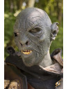Bestial Orc fantasy mask, dark green finish