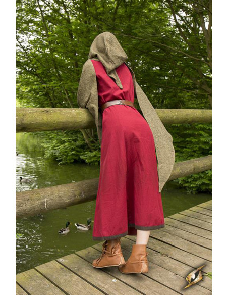 Hood with medieval shawl model Altaïr...