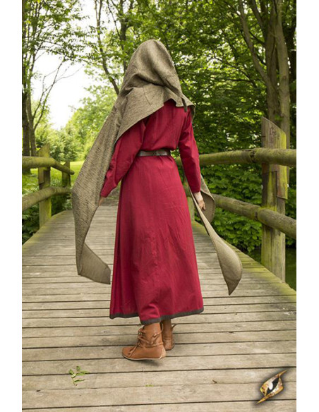 Hood with medieval shawl model Altaïr...