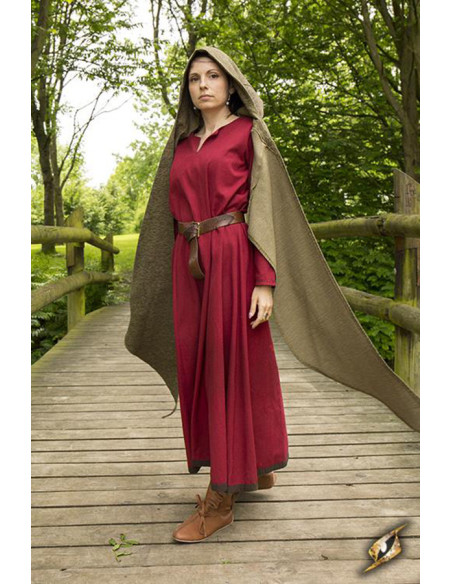 Hood with medieval shawl model Altaïr...