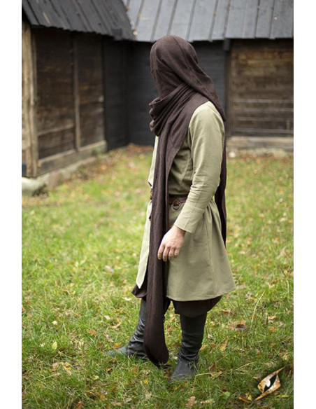 Hood with medieval shawl model Altaïr...