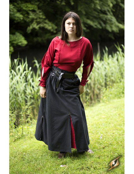Medieval Battle Skirt, Black Medieval Battle Skirt, Black