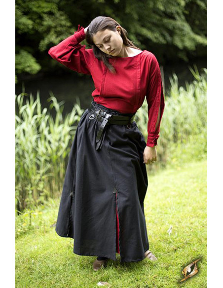 Medieval Battle Skirt, Black Medieval Battle Skirt, Black