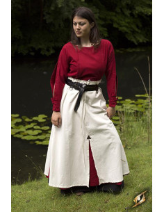 Medieval Battle Skirt, Beige