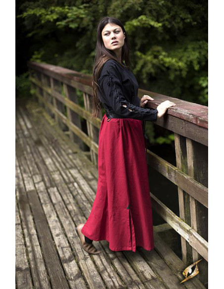 Medieval Battle Skirt, Red