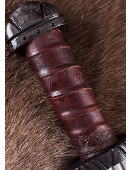 Long Viking Seax Sword with Sheath