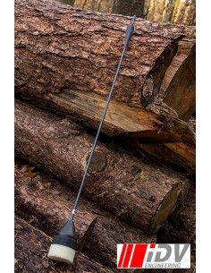 Flat Head Archery Arrow, Black/Black