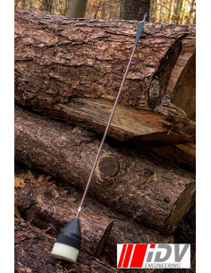 Bow Arrow with Flat Head, Brown/Black