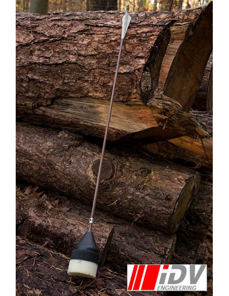 Flat Head Bow Arrow, Brown/Nightglow